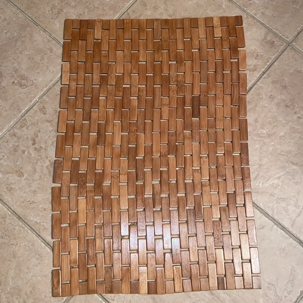 EUC Bamboo Mat floor Rectangle  Bamboo mat